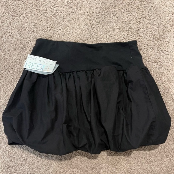 PROJECT REBEL Bubble Hem Mini Pleated Skirt - Picture 10 of 10